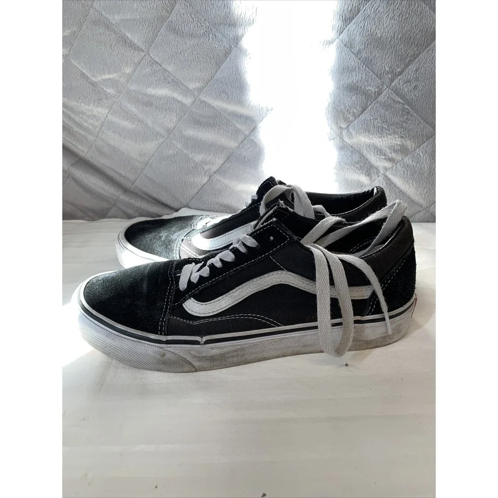 Vans Shoes 7.5‎ 9 Authentic Era Classic Sneakers Unisex Canvas Black & White